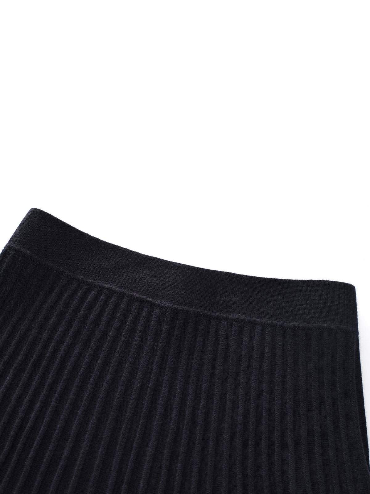100% Wool A-Line Women Knit Skirt