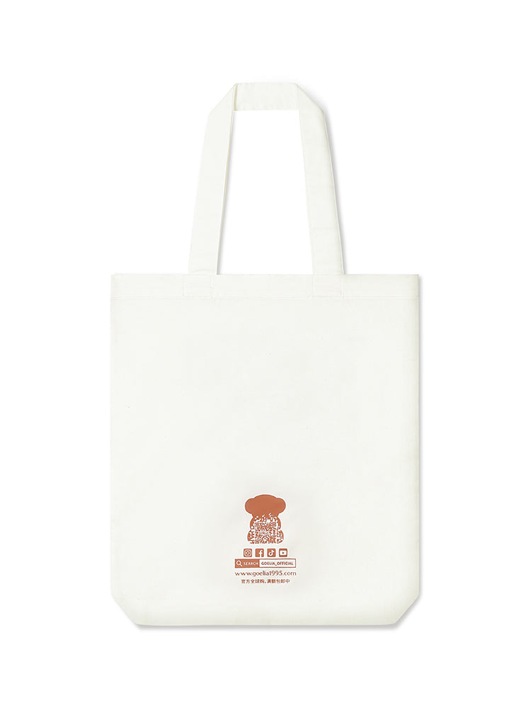 Cartoon Dragon Printed Tote Bag