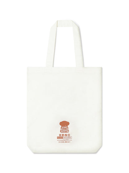 Cartoon Dragon Printed Tote Bag