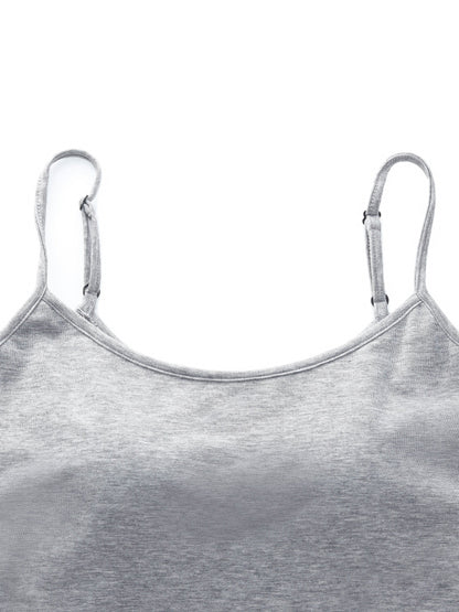 [Preview] Front Knot Women Shirt With Knit Camisole