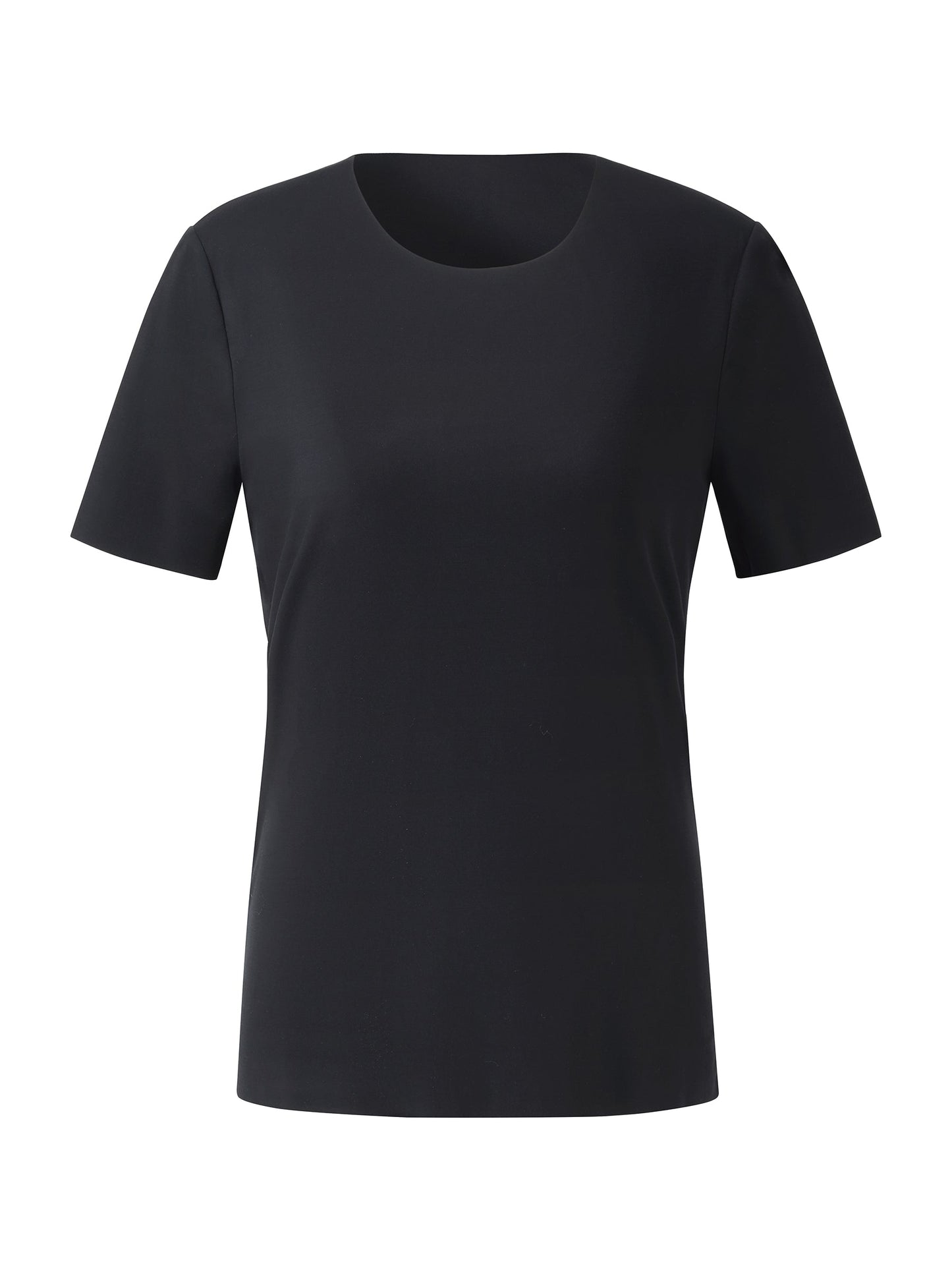 Two-pack (Black & White) Modal Round Neck Unisex T-Shirt