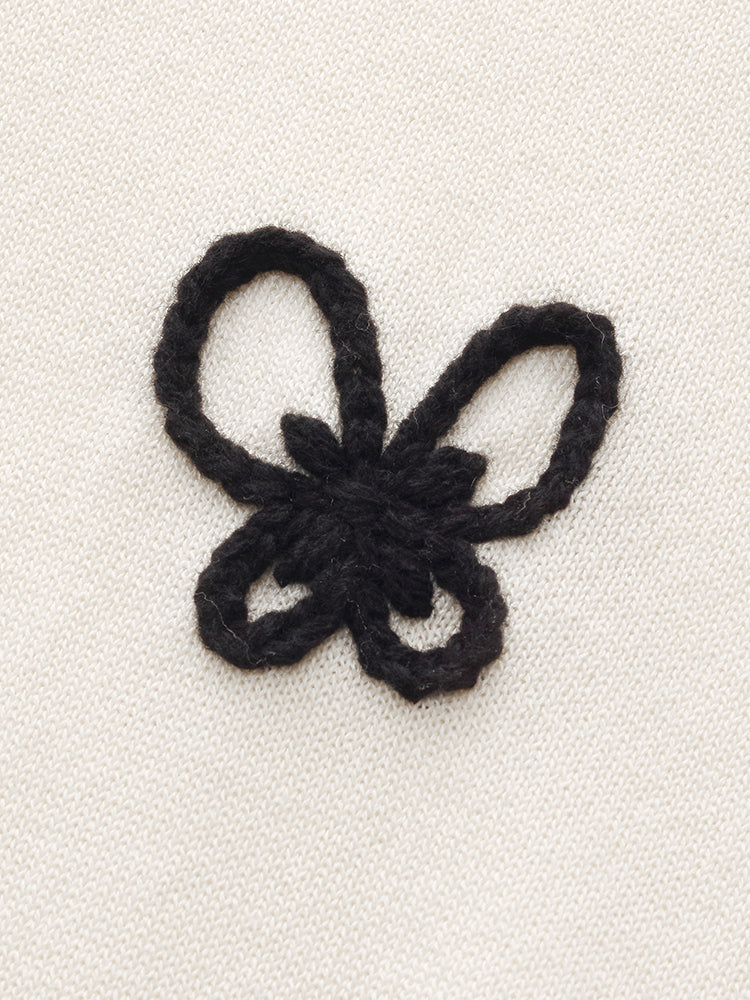 Tencel Butterfly Women Knit Top