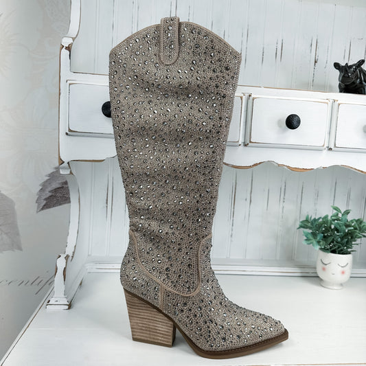 Kady Tall Boot - Taupe