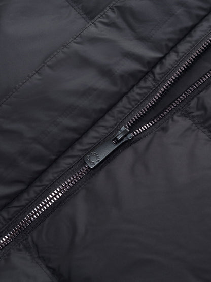 Stand Collar Zip-Up Goose Down Vest