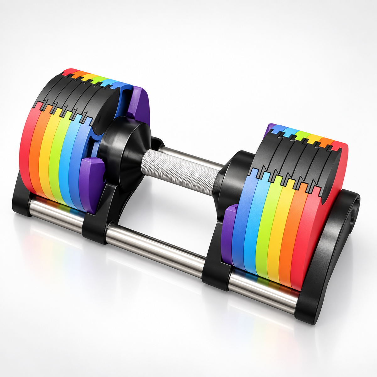 🔥 5–50KG Adjustable Dumbbell Set – Quick-Change Weights with Storage Stand for Home Gym Strength Training