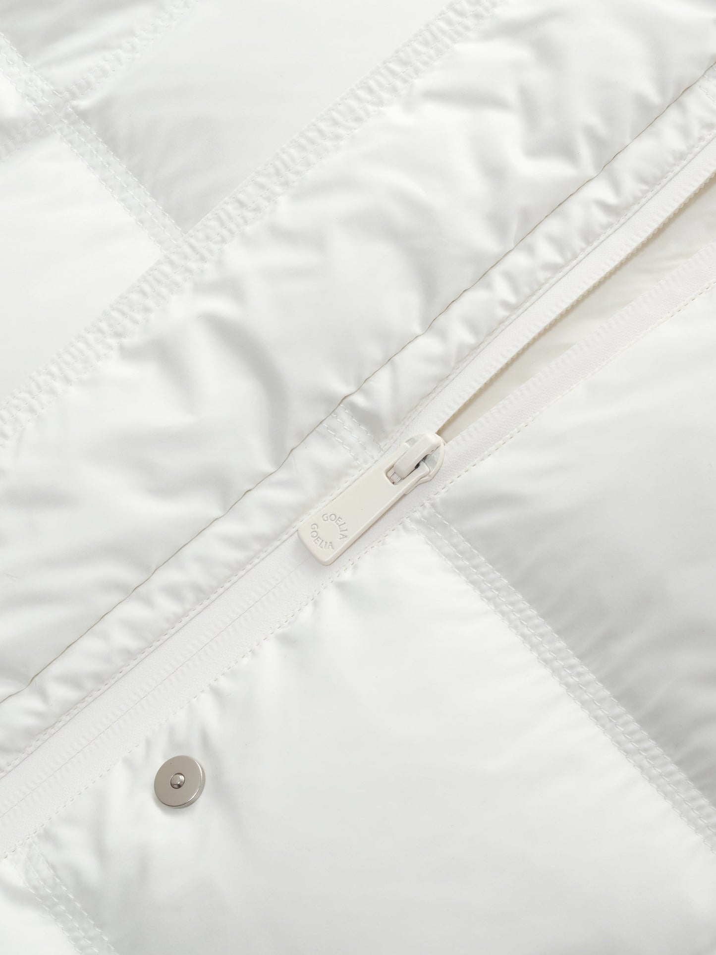 Drawstring Adjustable Waist Hooded Long Goose Down Coat