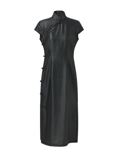 16MM Xiang Yun Silk Women Qipao Midi Dress