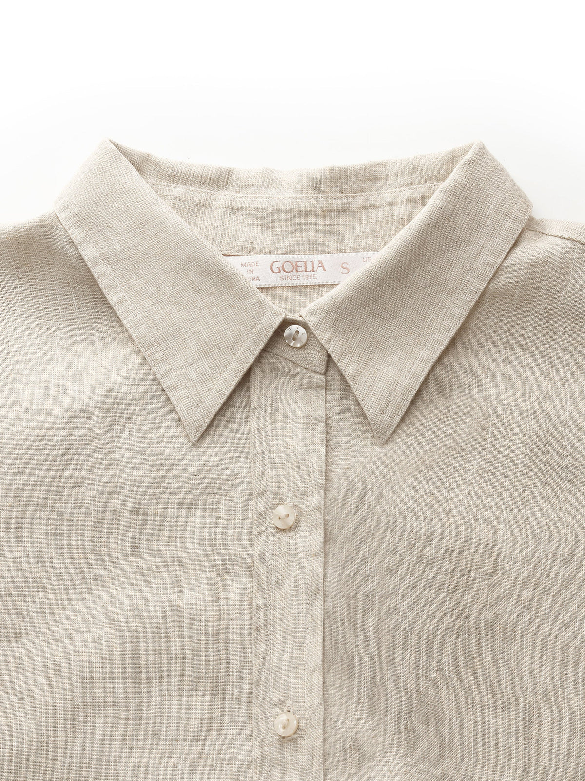 100% Linen Women Oversized Shirt