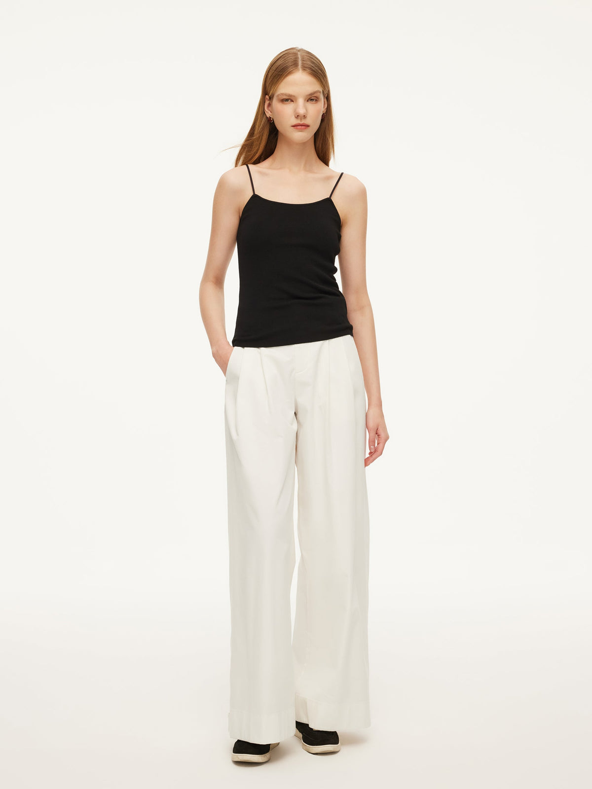 Elastic Straps Women Knit Camisole