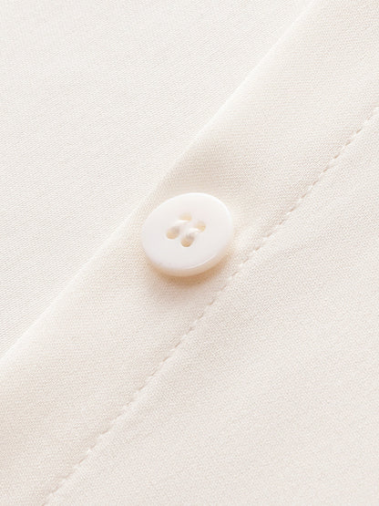 22MM Mulberry Silk Women Shirt With Detachable Bow