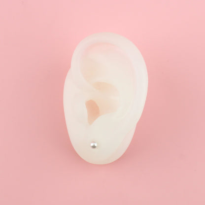 4mm Pearl Stud Earrings