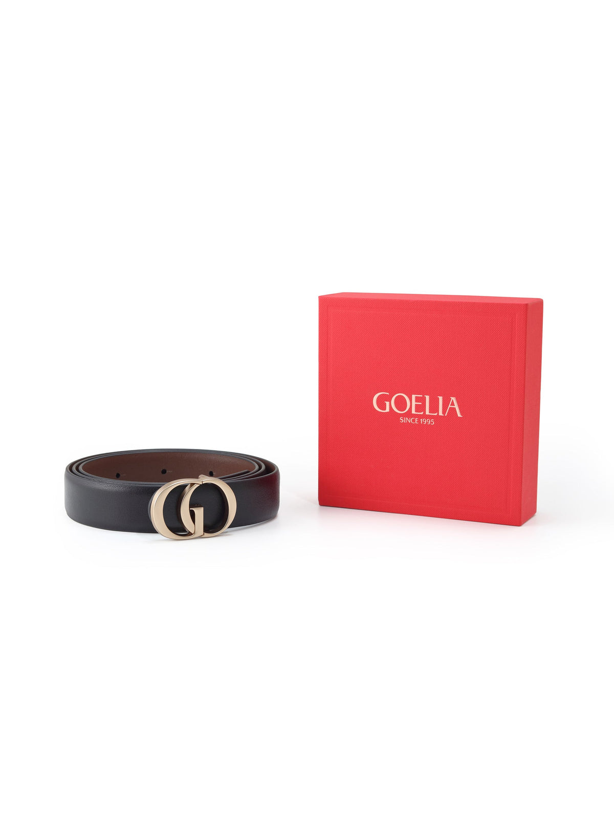 GO Letter Women Leather Belt Size Small