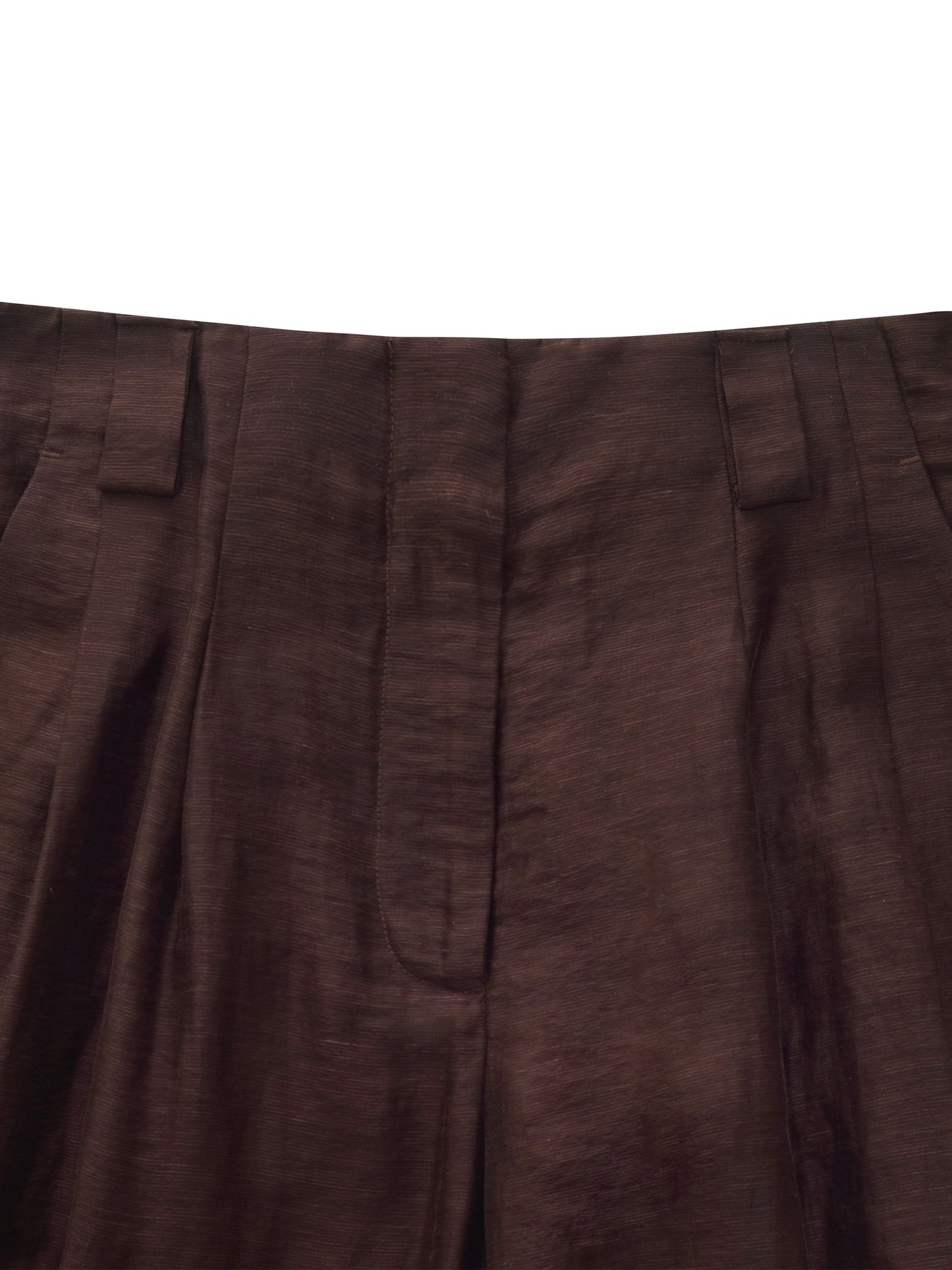 Tencel Linen Blend Women Straight Leg Pants