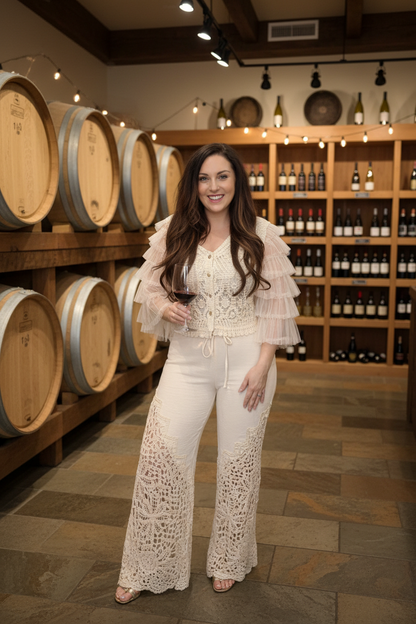 Origami - Runway Romance Crochet Pants