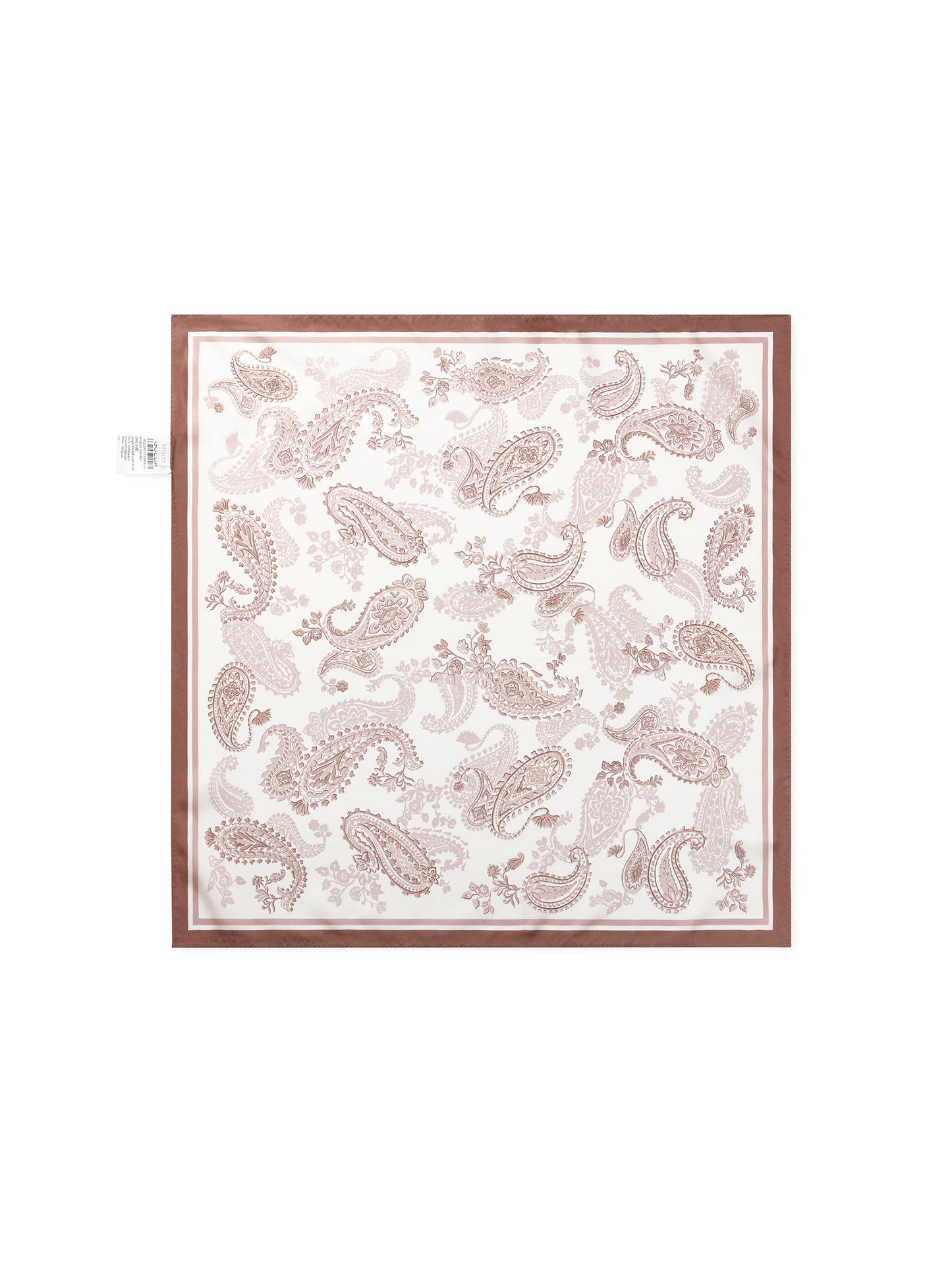 100% Mulberry Silk Paisley Print Women Scarf