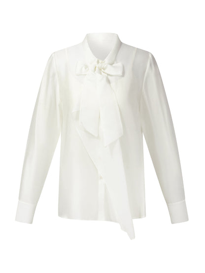 [Preview] Front Knot Women Shirt With Knit Camisole