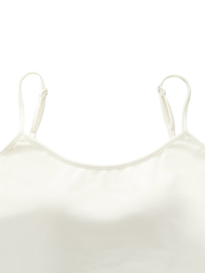 [Preview] Front Knot Women Shirt With Knit Camisole