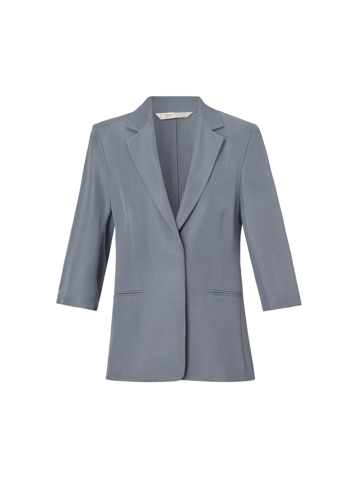Acetate Tencel Linen Blend Women Blazer