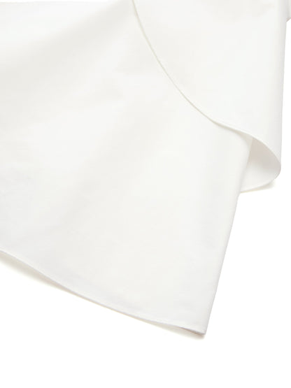 Ruffle Sleeveless Women Midi Dress With Detachable Bowknot