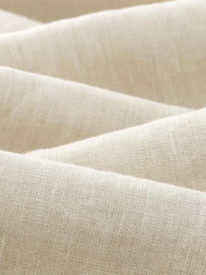100% Linen Blouse And Pants Two-Piece Set