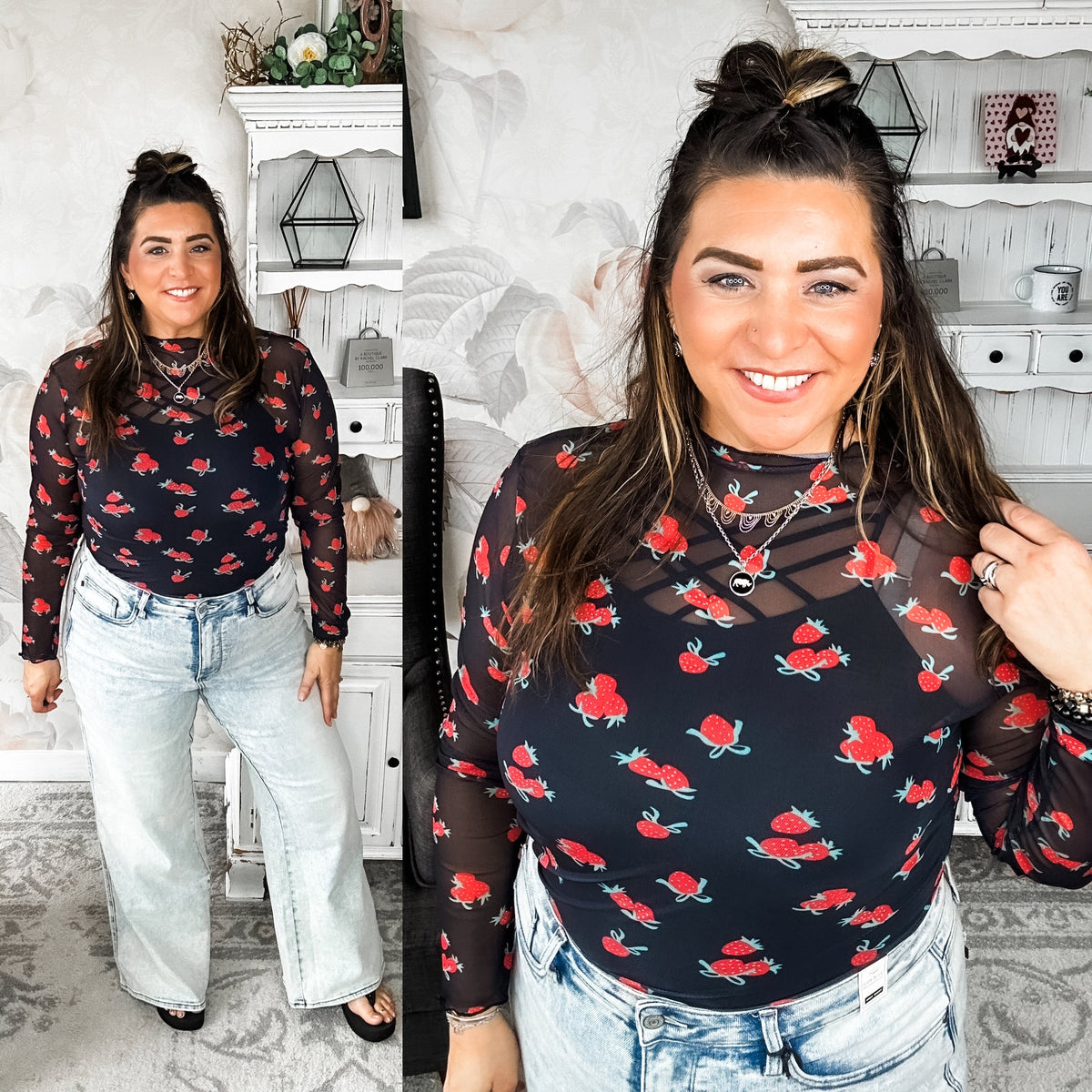 Just Wanna Move It Mesh Top