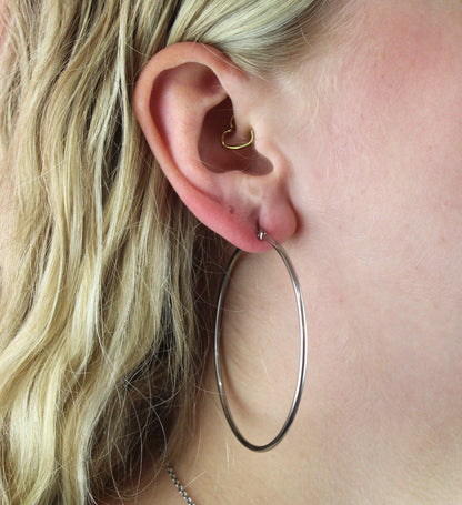 65mm Hoop Earrings
