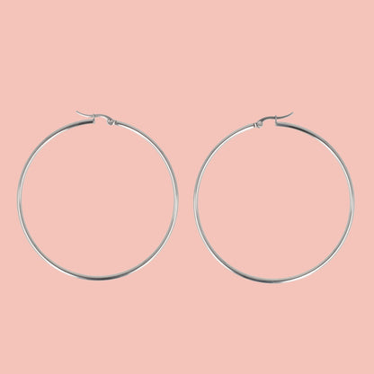 65mm Hoop Earrings