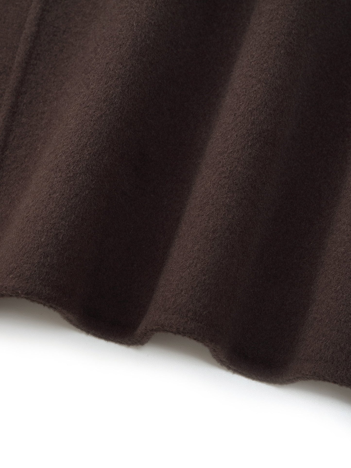 Cashmere Wool Blend Convertible Collar Women Wrap Coat