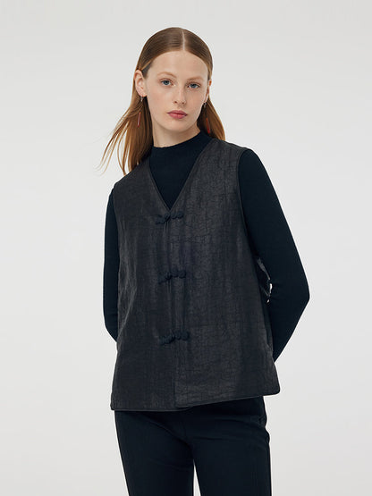Xiang Yun Silk Unisex Vest