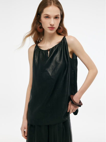16MM Xiang Yun Silk Bead Strap Women Camisole