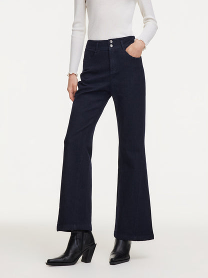 Denim Micro-Flared Women Jeans