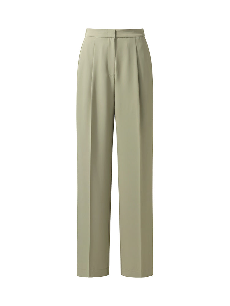 Stretch Adjustable Waist Women Pants