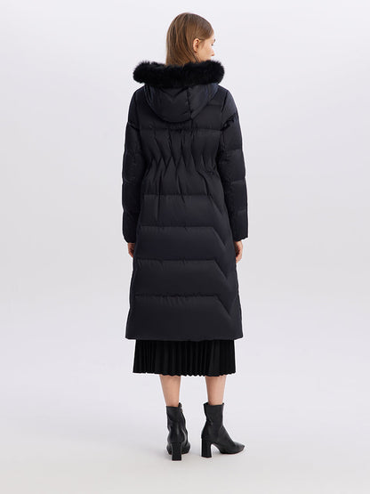 Gathered Waist Goose Down Garment