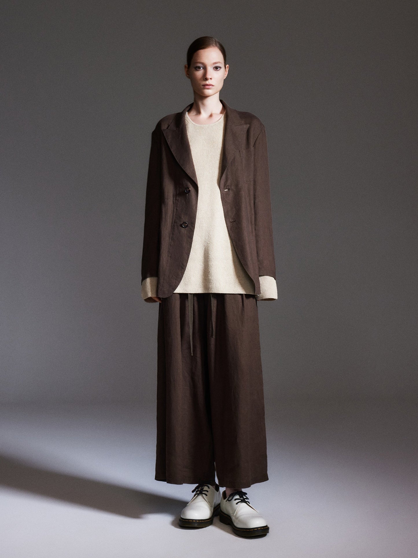 100% Linen Loose Fit X-Line Unisex Blazer
