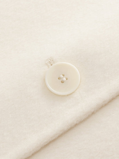Cashmere Wool Blend Double-Faced Women Crop Jacket