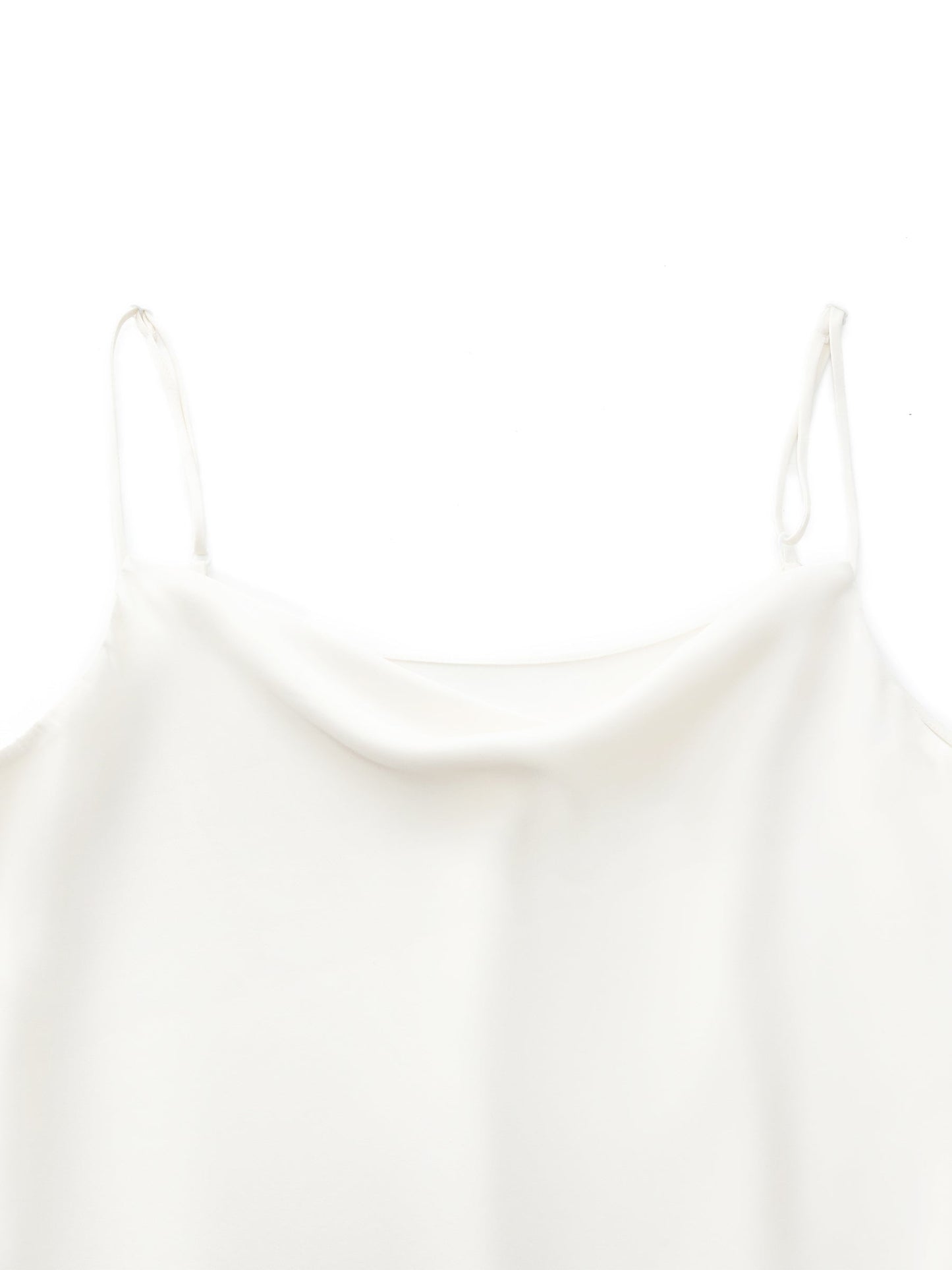 22MM Mulberry Silk Cowl Neck Women Camisole With Scrunchie