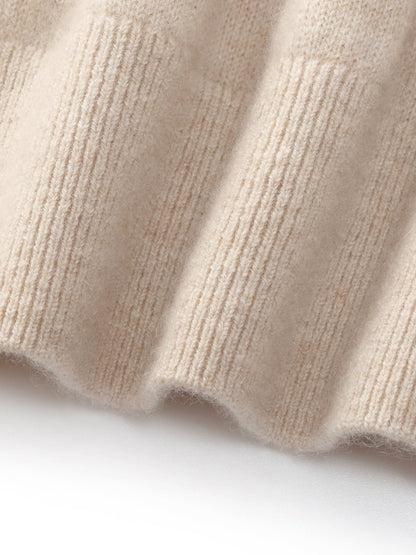 100% Cashmere Jacquard Women Sweater