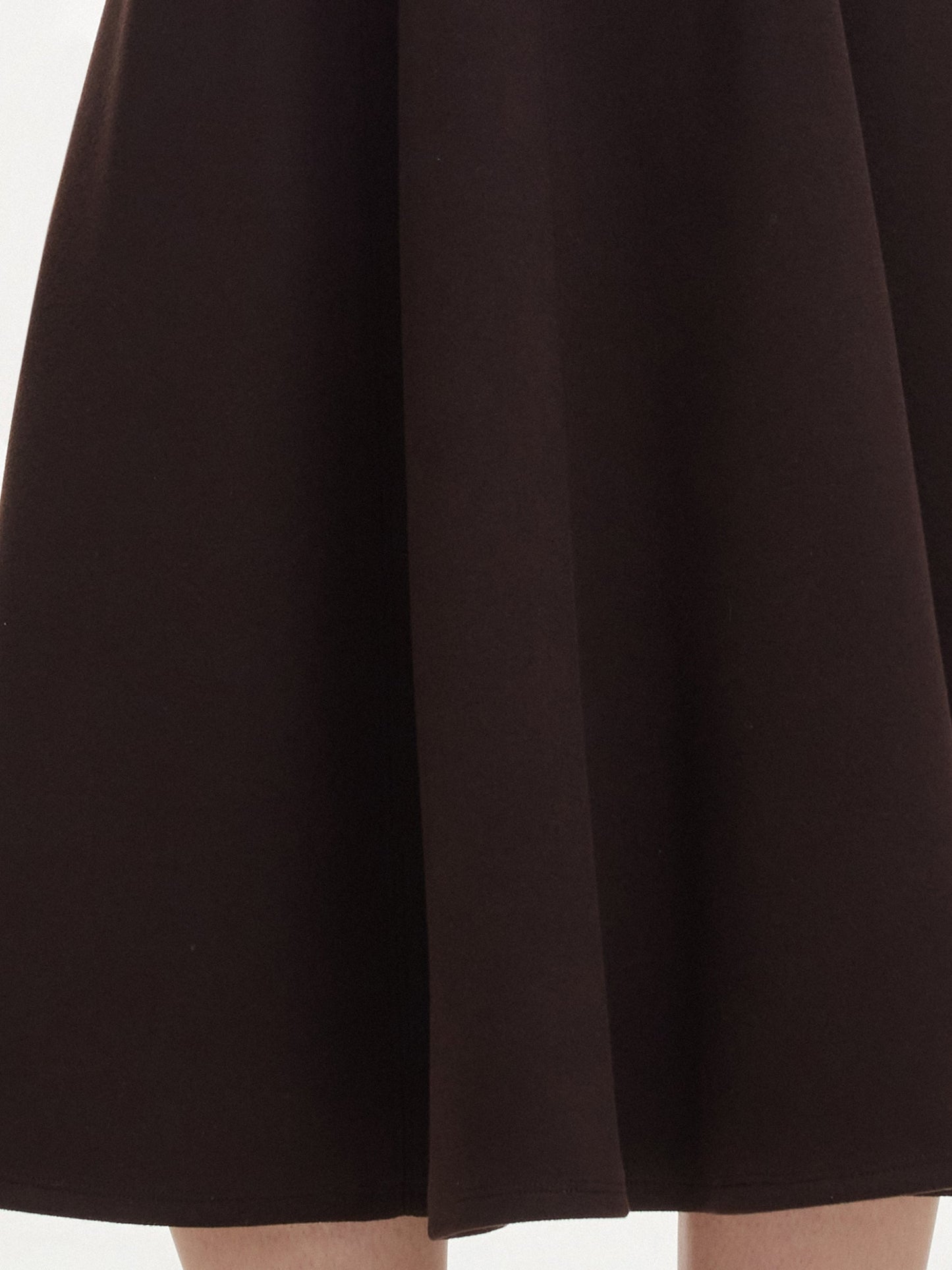 Stretch Flared Women Knit Skirt