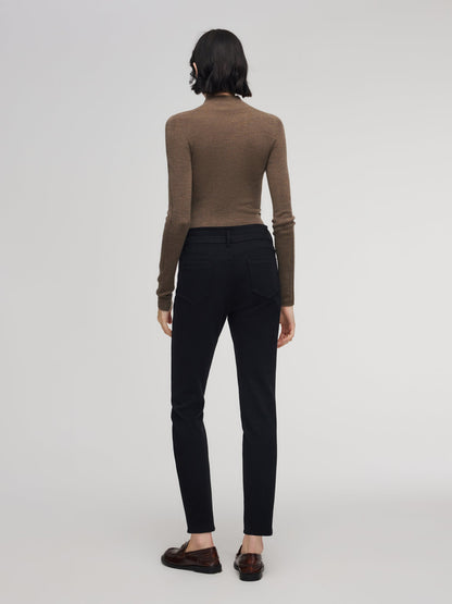 Denim Fleece Lined Women Skinny Jeans