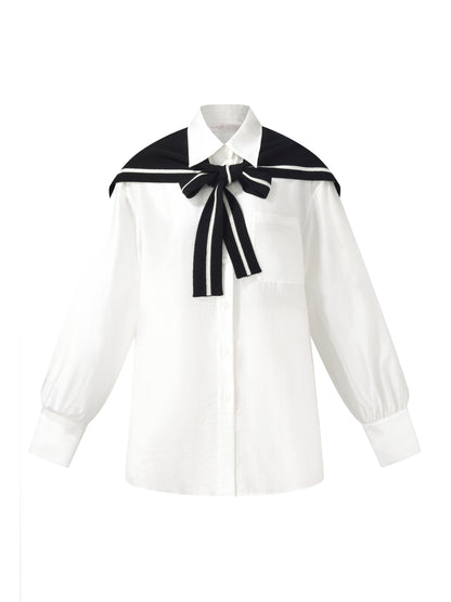 Tencel Blend Women Long Sleeve Shirt