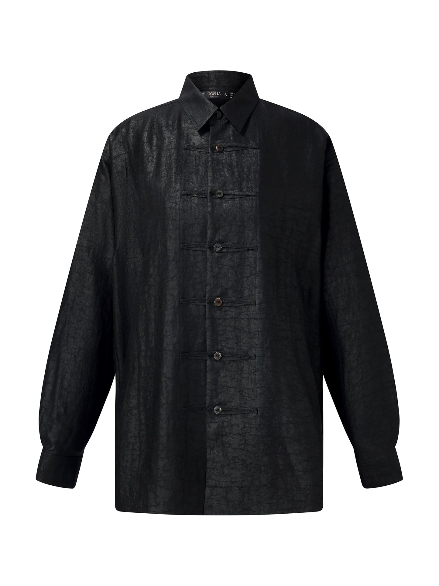 18MM Gambiered Canton Gauze Unisex Shirt