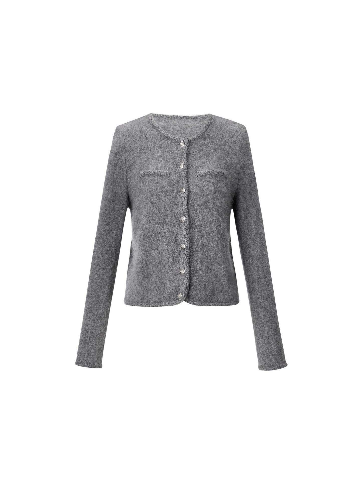 [Preview] 100% Brushed Cashmere Women Cardigan