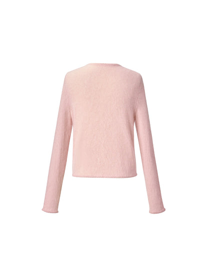 [Preview] 100% Brushed Cashmere Women Cardigan