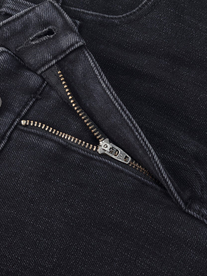 Brushed Denim Women Flared Jeans