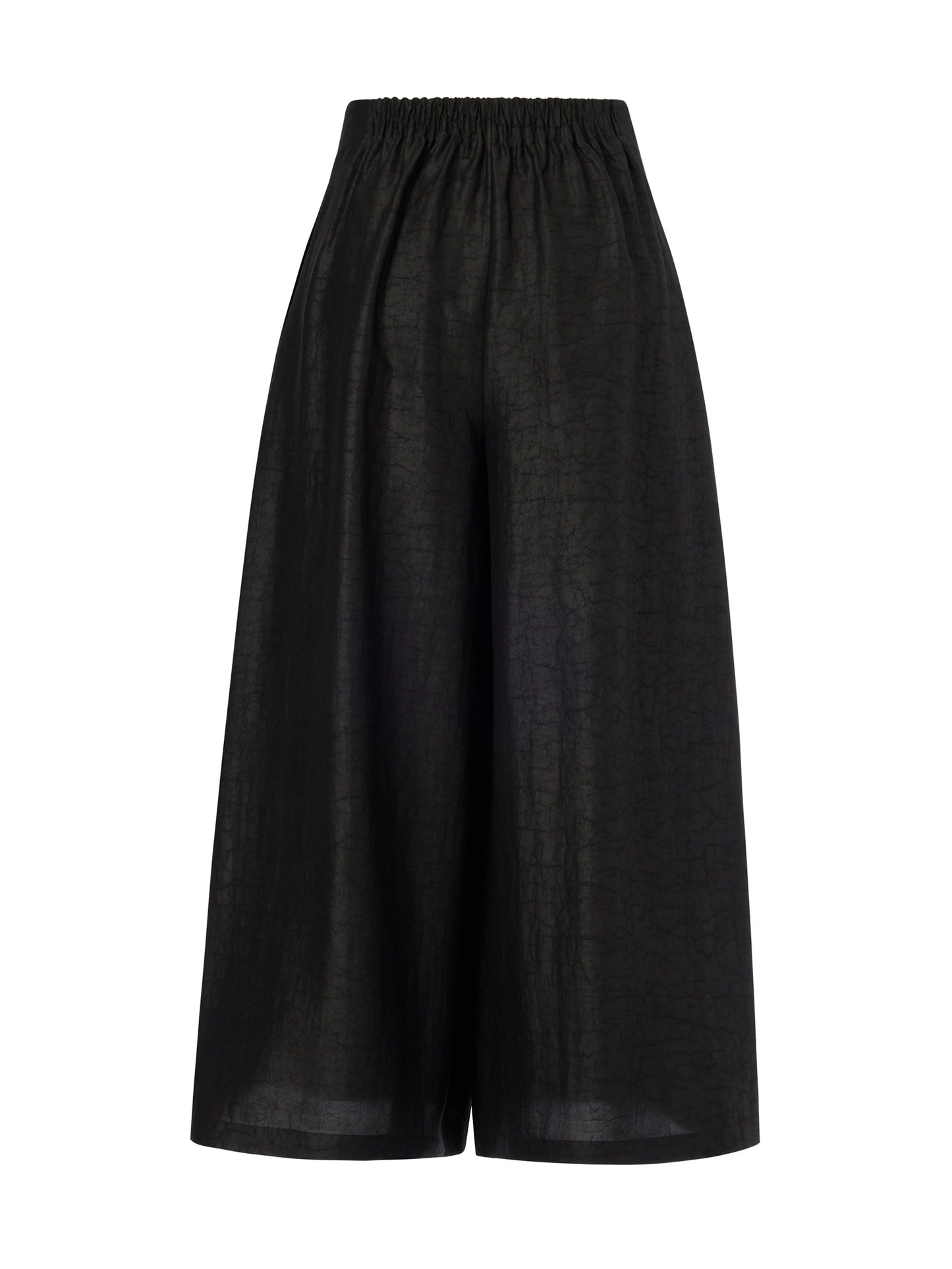 18MM Gambiered Canton Gauze Women High-Waisted Culottes
