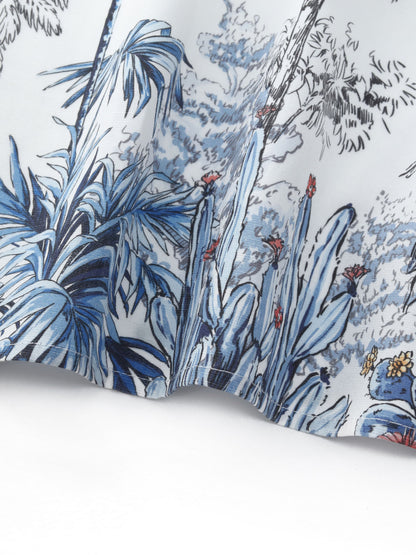 Tencel Linen Blend Floral Printed Women Camisole