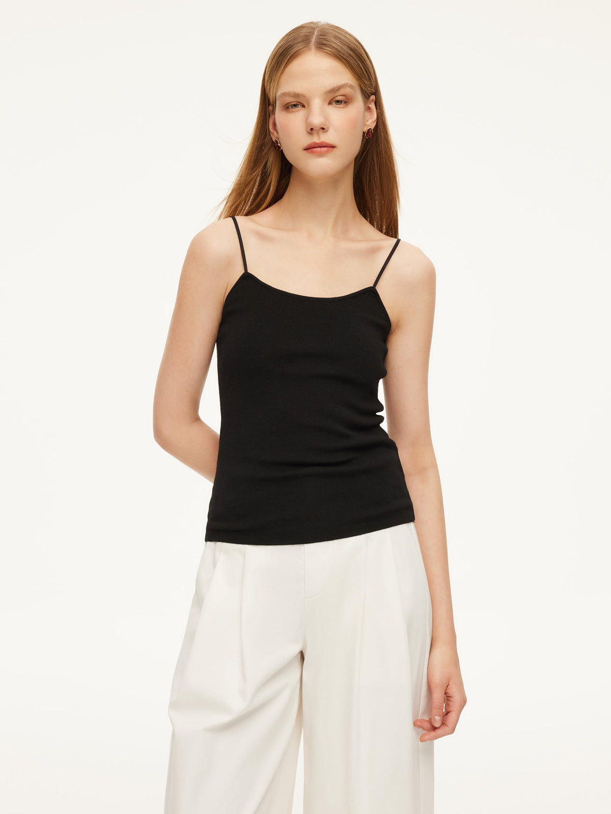 Elastic Straps Women Knit Camisole