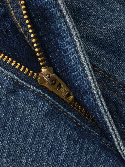 Denim Women High-Waisted Straight Leg Jeans