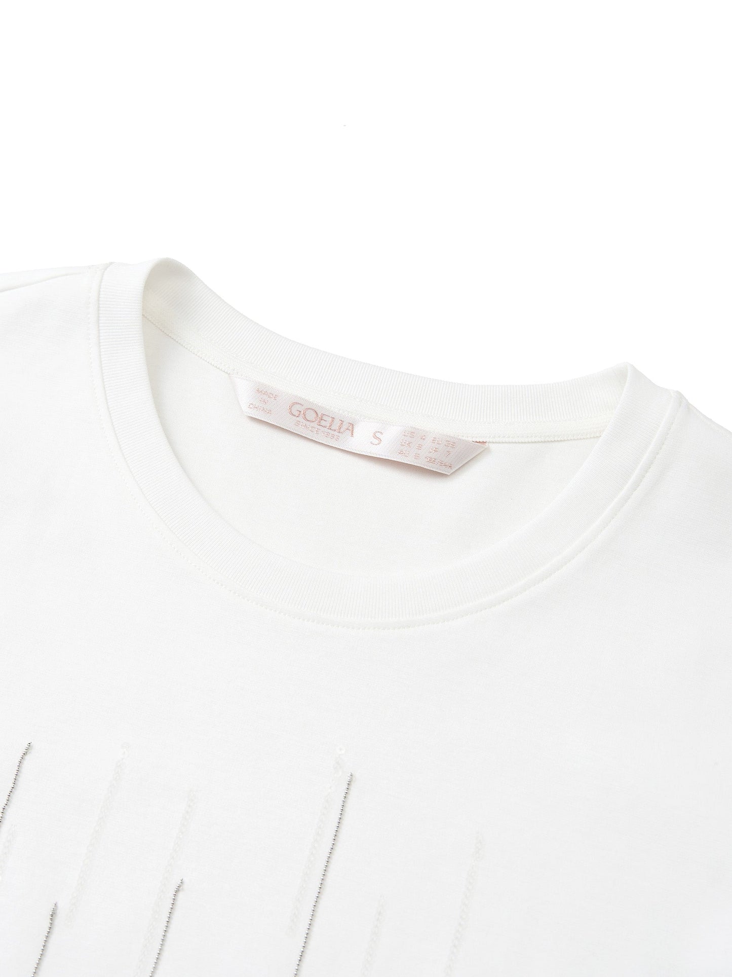 100% Cotton Round Neck Women T-Shirt