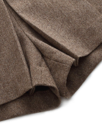100% Washable Wool Women Culotte Skirt